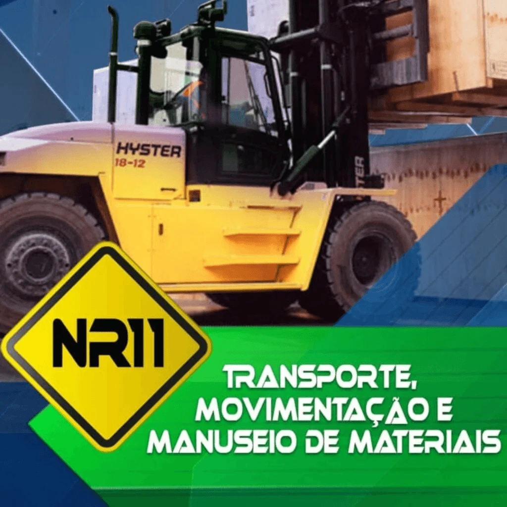 NR 11: Treinamento de Transporte, movimentação e manuseio de Materiais.